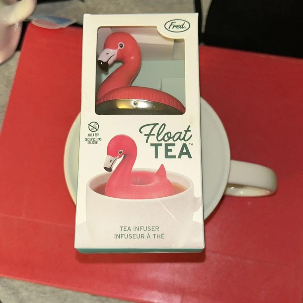 NWT Tea Infuser with flamingo floater by Fred - Picture 5 of 9
